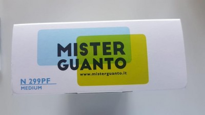 GUANTI MONOUSO NITRILE AZZURRO Tg. M  PZ.1000 SENZA TALCO